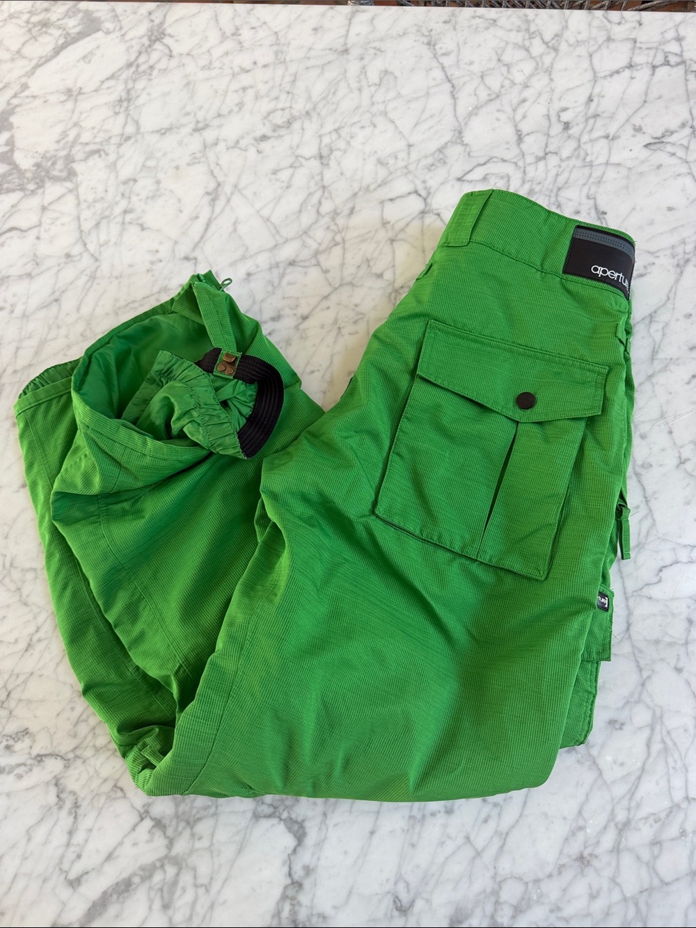 Aperture Mens Sz S Snow Board Ski Cargo Pants Green